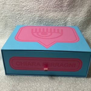 Chiara Ferragni small glitter eye like bag